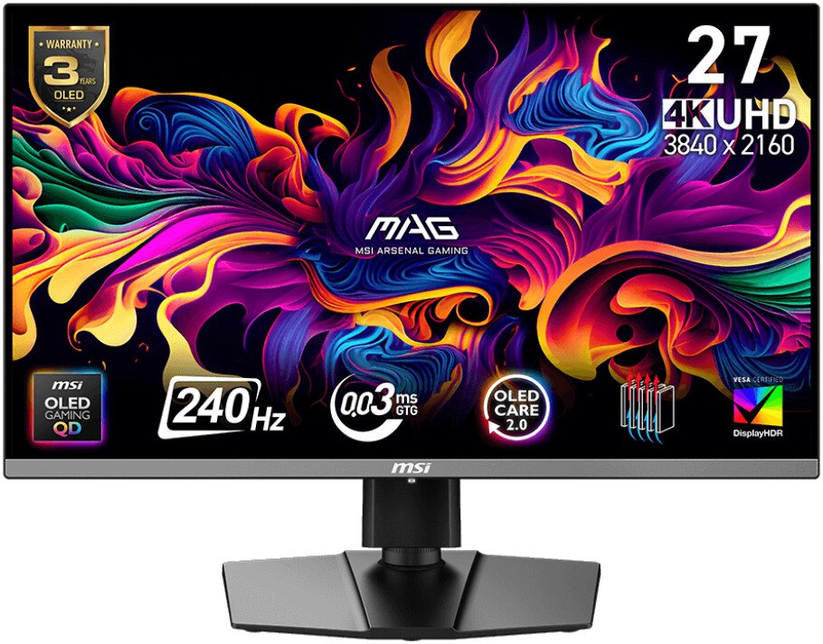 

Игровой монитор MSI MAG 272UP QD-OLED X24