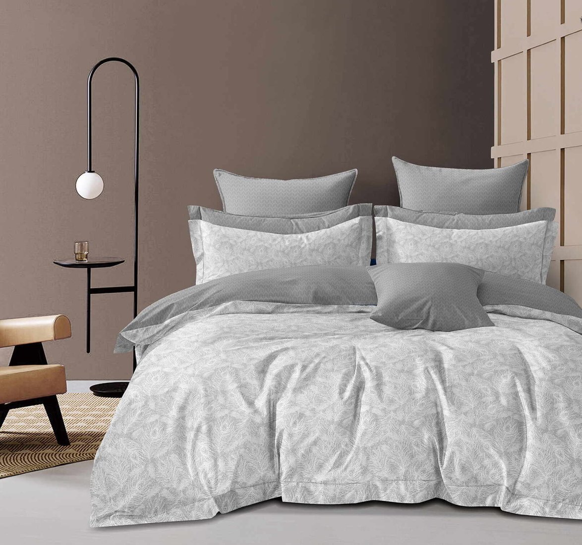 

Постельное белье Luxor №22052026 A/B N 1.5сп (сатин)