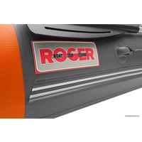 Моторная лодка Roger Boat Hunter Keel 3500 (малокилевая, графит/оранжевый)