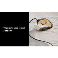 Утюг Polaris PIR 2860AK 3m (черный/оранжевый)