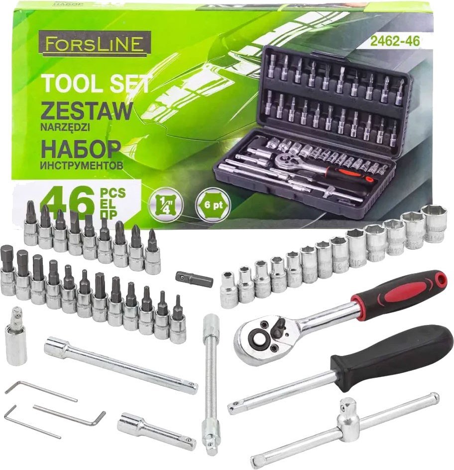 

Универсальный набор инструментов ForsLine FL-2462-46(60248)