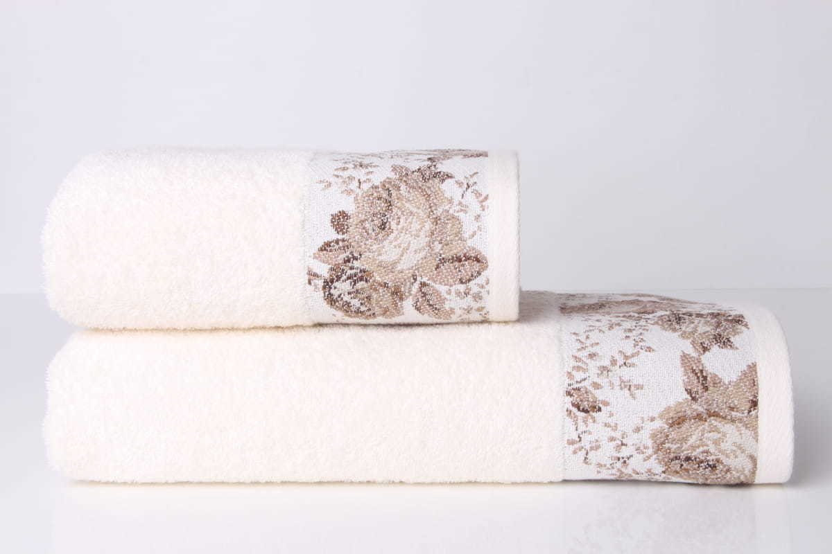 

Полотенце Arya Desima 70x140 (кремовый)