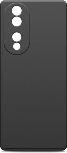 Чехол для телефона BoraSCO Microfiber Case для Honor 70 71108 (черный)