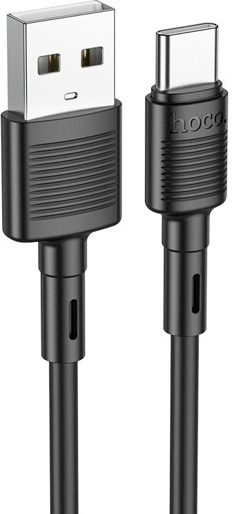 Кабель Hoco X83 USB Type-A - USB Type-C (1 м, черный)