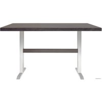 Кухонный стол Buro7 Двутавр 120 (классика, дуб мореный/белый)