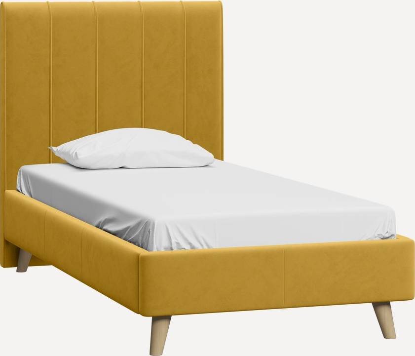 

Кровать Divan Шерона-Legs 120 (Velvet Yellow)
