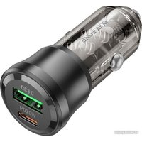 Автомобильное зарядное Borofone BZ25 (прозрачный)