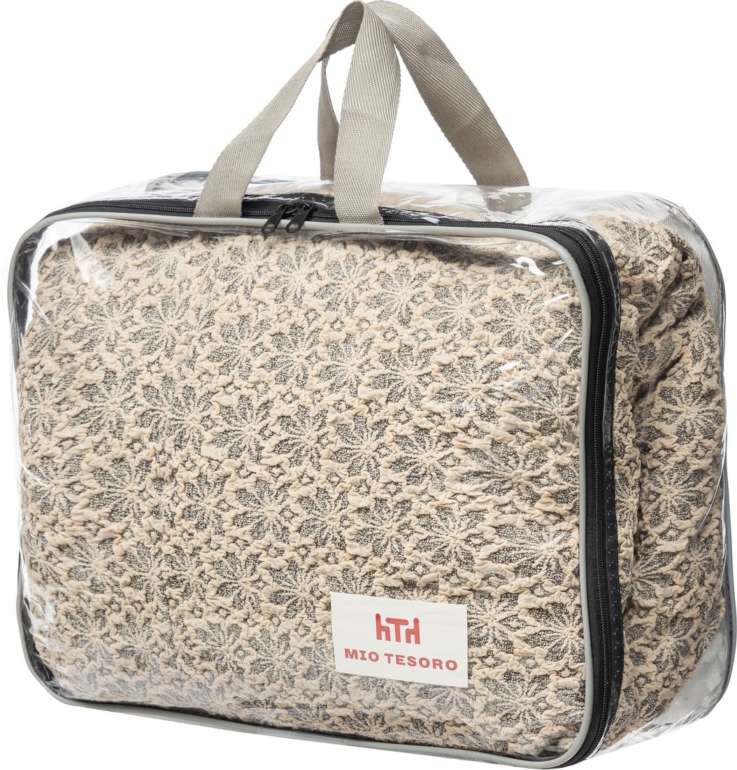 

Чехол для дивана Mio Tesoro С оттоманкой ПО-3 жаккард Люкс 10821/1447 (ваниль, левый)