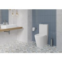Унитаз напольный Lauter W76 P-TRAP 21122762 + гигиенический душ Infinity 21LT0103CH (горизонтальный выпуск)