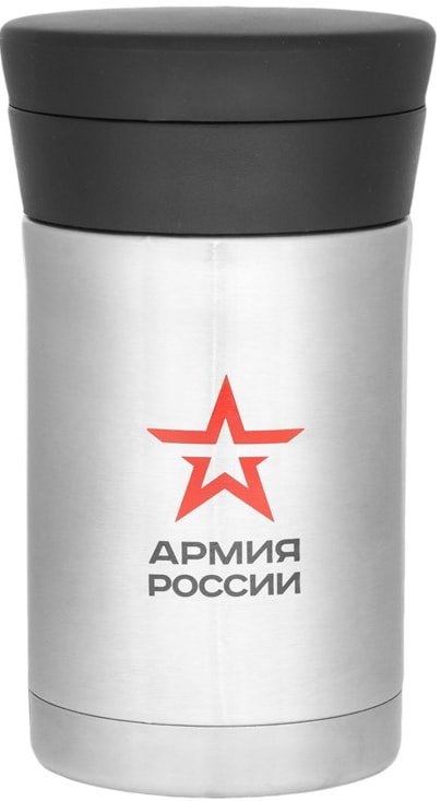 

Термос для еды Армия России Полевой 500мл (нержавеющая сталь)