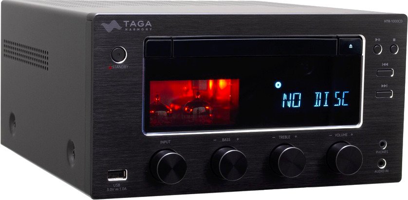 CD-ресивер Taga Harmony HTR-1000CD v.3 (черный)