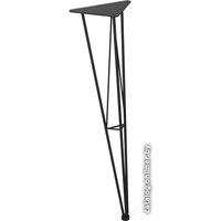 Кухонный стол Sheffilton SHT-TU10/90 ЛДСП (черный муар/дуб галифакс табак)