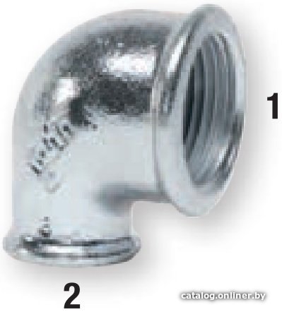 Фитинг Gebo Platinum 2x 1/2 90-34V