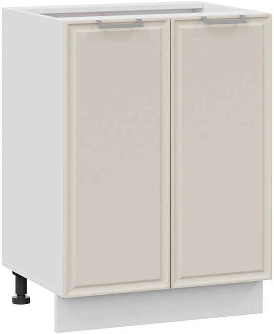 

Шкаф напольный Трия Белладжио 1Н6 (белый/софт панакота)