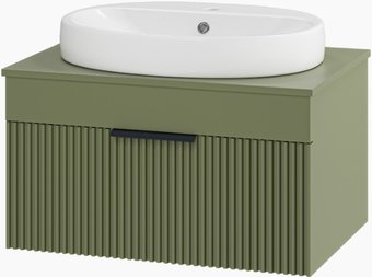 Brevita Тумба под умывальник Enfida 70 ENF-06070-0841Я (зеленый матовый)