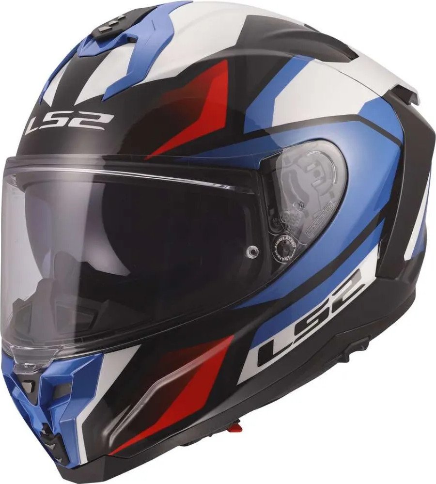 

Мотошлем LS2 FF817 Challenger II Viper (XL, белый/синий/красный)