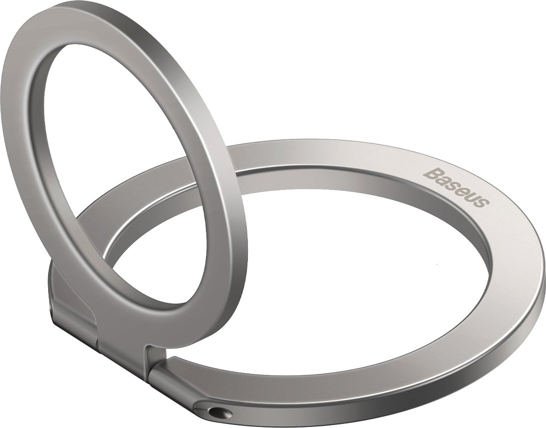 

Накладка-держатель Baseus Halo Series Foldable Metal Ring Stand (серебристый)