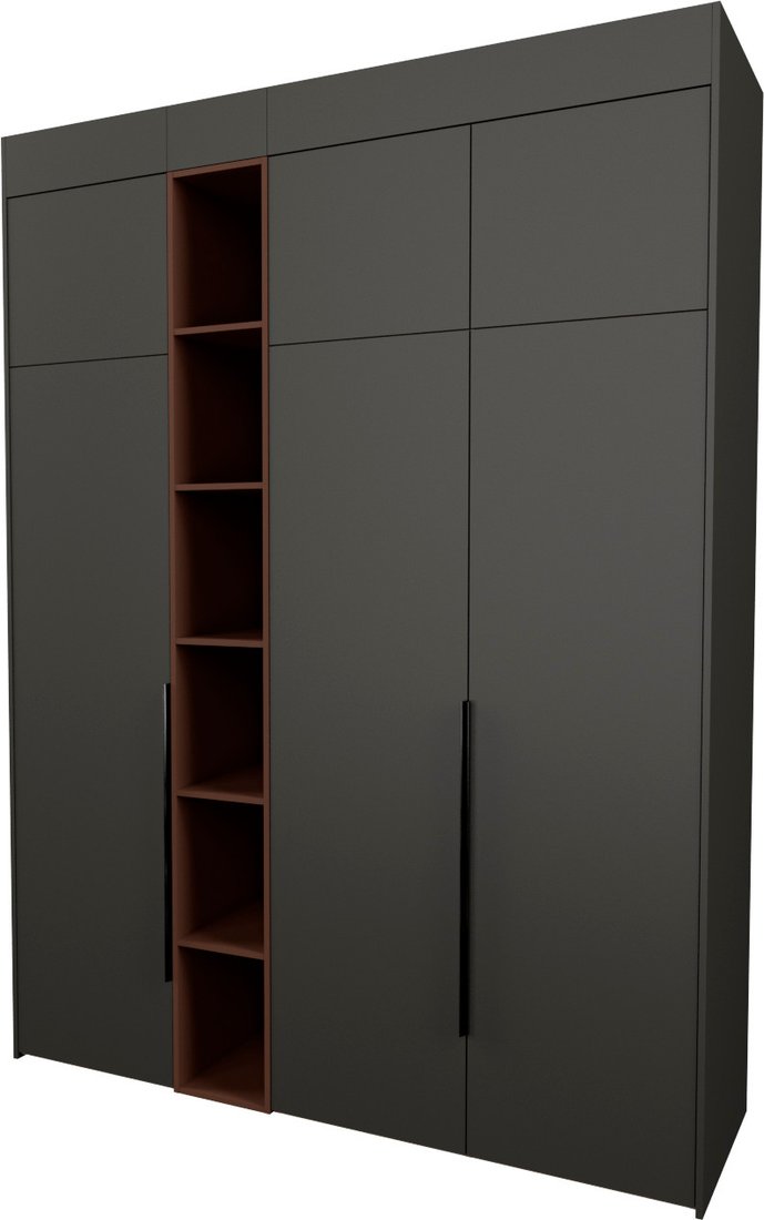 

Шкаф распашной Рэйгрупп Рэй S257-В7-1-WKL В7-1 (дуб веллингтон/кобальт/античная латунь)