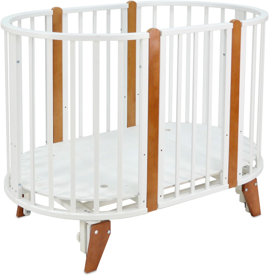 

Кроватка-трансформер Indigo София универсальный маятник 106601-6 (белый/натуральный)