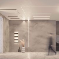 Алюминиевый профиль Arlight SL-LINIA20-FANTOM-2500 BLACK 039071