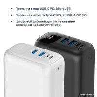 Внешний аккумулятор Canyon PB-301 30000mAh (белый)