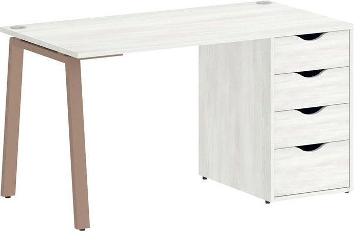 

Стол Riva Home Office VR.SP-3-138.4.A Мокко (снежная патина)