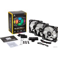 Набор вентиляторов Corsair ML120 Pro RGB 3 шт. (с контроллером)