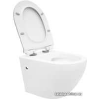 Унитаз подвесной Rea Carlo Mini Rimless REA-C2760