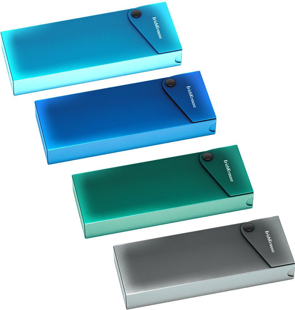 

Пенал Erich Krause Matt Ice Metallic 50499