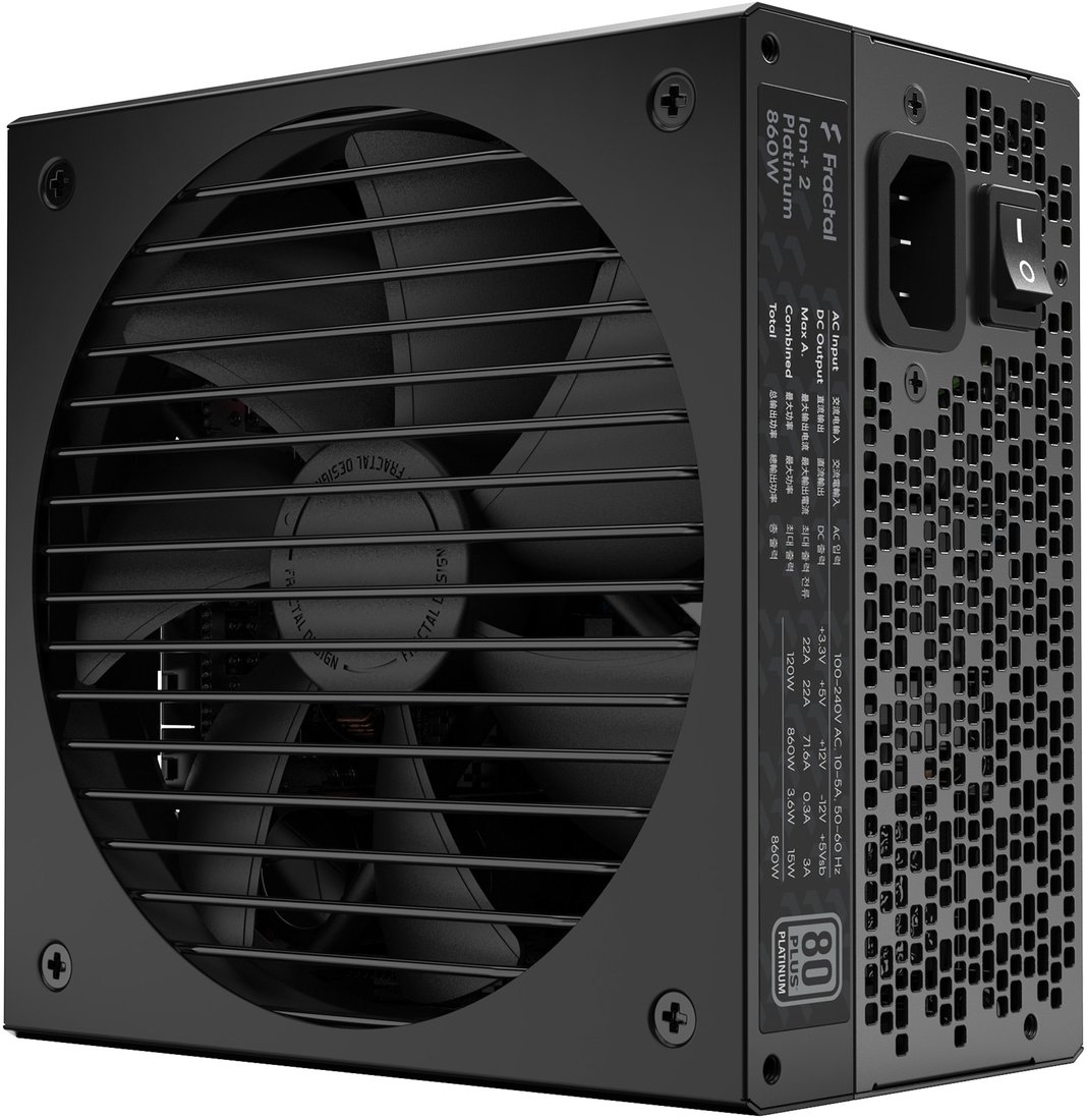 

Блок питания Fractal Design Ion+ 2 Platinum 860W FD-P-IA2P-860