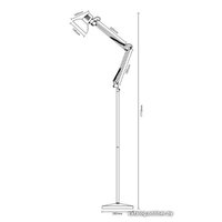 Торшер Camelion KD-431F (White/Chrome)