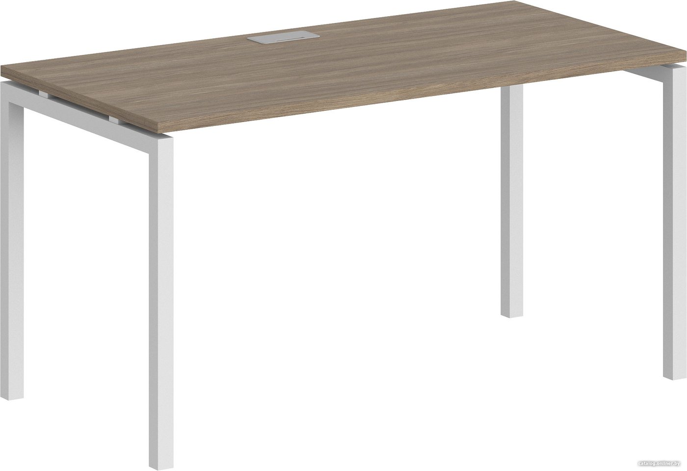 Стол Norden 120x70x75 SG.204.OD.44.WH (белый/дуб темный)