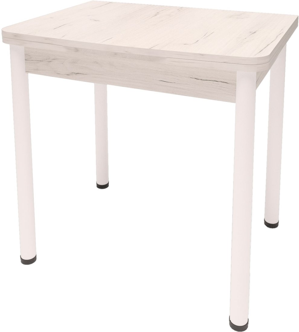 

Кухонный стол Millwood Алтай-03 120x80 (дуб белый Craft-металл белый)