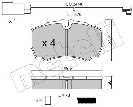 

Metelli 2206042K