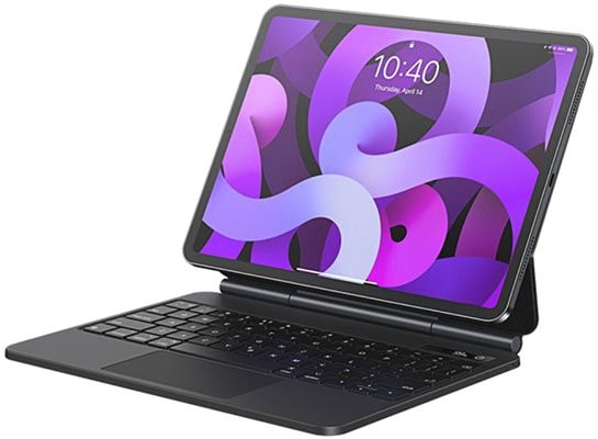 

Чехол для планшета Baseus Brilliance Original Keyboard Case Pro with Digital Display для Apple iPad Pro 11/Air-4/Air-5 10.9 (темно-серый)