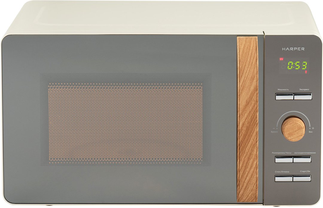 

Микроволновая печь Harper HMW-20ST03 (бежевый)