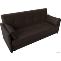 Диван Лига диванов Лига-018 117887 (экокожа коричневый)