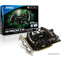 Видеокарта MSI GeForce GTS 450 1GB GDDR5 (N450GTS Cyclone 1GD5/OC)