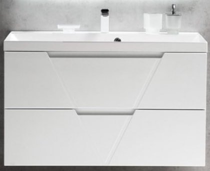 

BelBagno Тумба под умывальник Vittoria-1000-2C-SO-BL (bianco lucido)