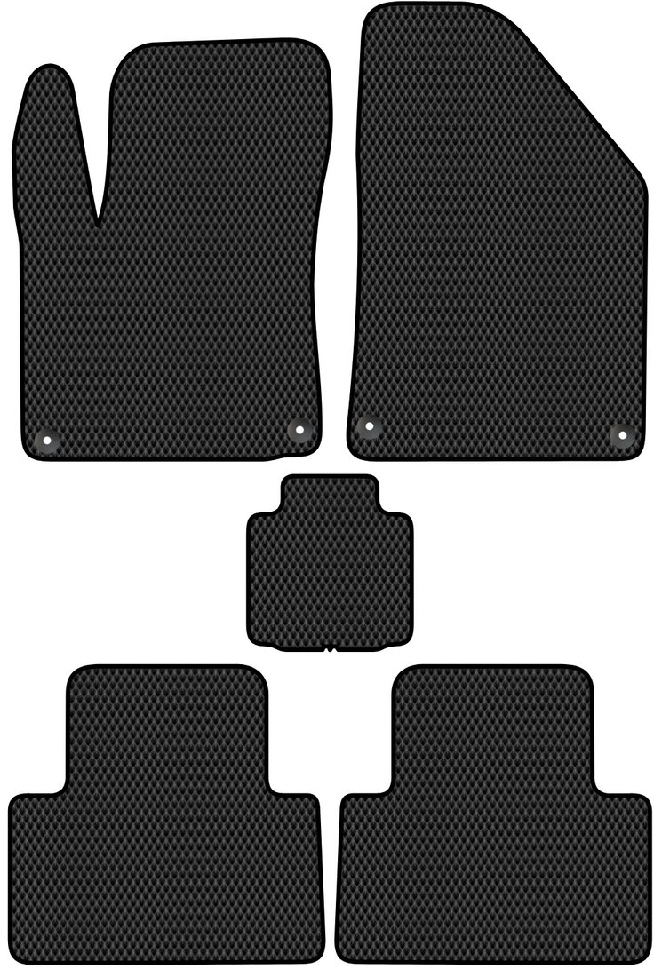 

Комплект ковриков для авто Alicosta Geely Coolray SX11 I (suv) 2023 - Н.В. (черный, ромб)