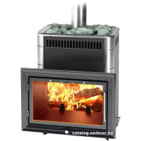 Банная печь Термофор Витрувия Inox БСЭ НВ (антрацит)