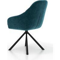 Стул Памир Босс F77 поворотный (синий/черная опора)