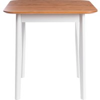 Кухонный стол TetChair Sonata Lux 75x75x75 (антик/белый)