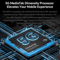 Телефон Oukitel WP52 4GB/256GB (черный)