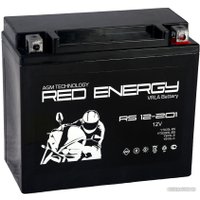 Мотоциклетный аккумулятор Red Energy RS 12-201 (20 А·ч)