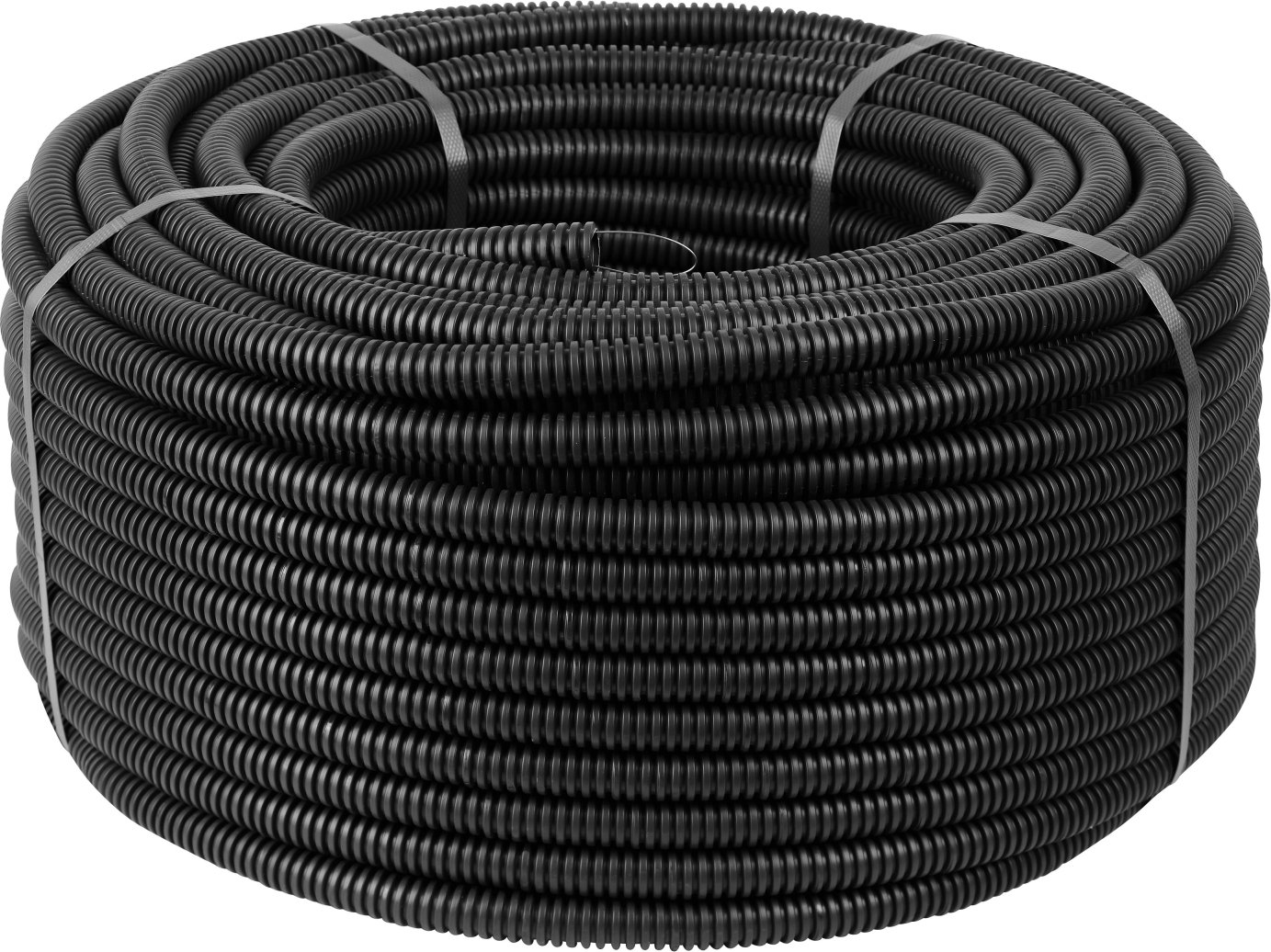 Труба для кабеля Эра GOFR-25-50-PVС-B d 25мм с зондом Б0071564 (50м, черный)