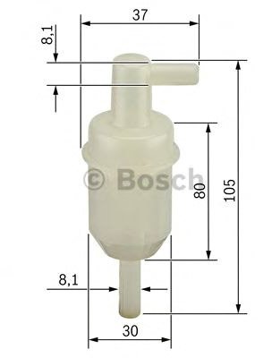 

Топливный фильтр Bosch 0450904077