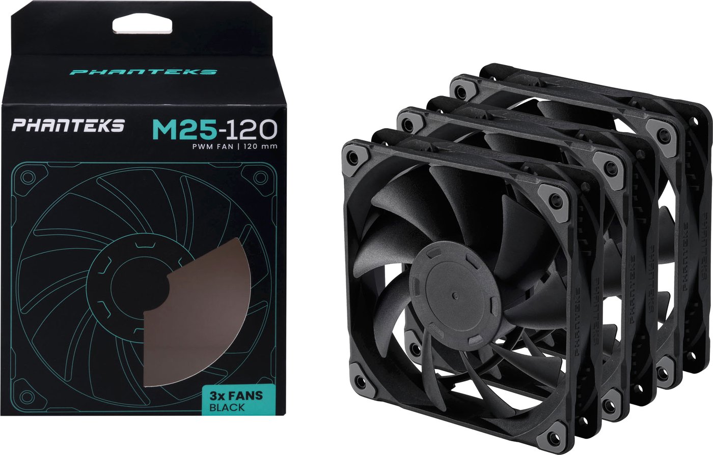 

Комплект вентиляторов для корпуса Phanteks M25-120 PH-F120M25_PWM_BBK01_3P