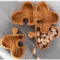 Менажница S.Wood Четырехлистник