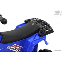Электроквадроцикл RiverToys L222LL (синий)